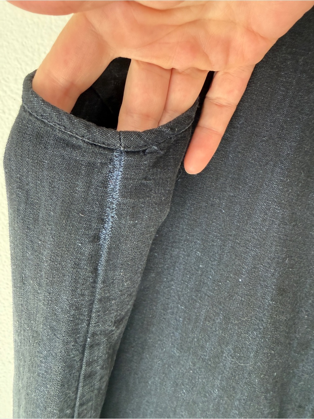Ilana Kohn Milo Wide-Leg Jumpsuit in Deep Indigo - Medium - functional flaw - Picture 8 of 12